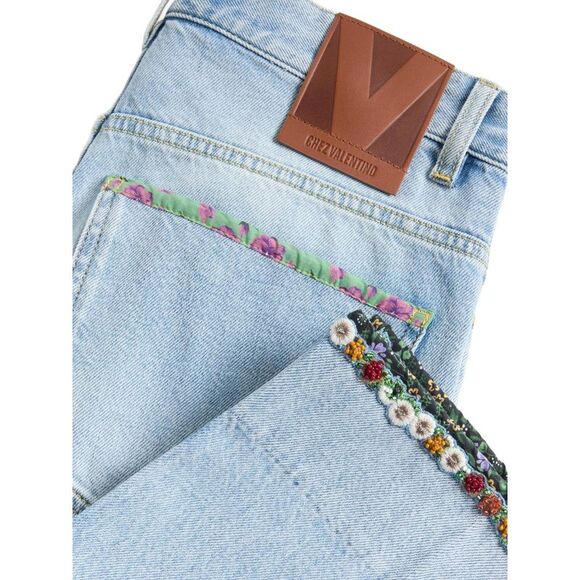 Valentino Blue Denim - Boyfriend Jeans Women